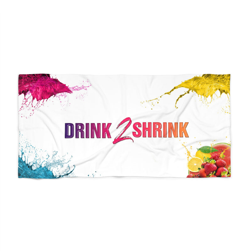 Drink2Shrink Beach Towel