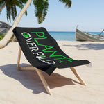 Plants Over Pills Beach Towel