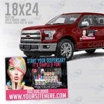 Cannaglobe Car Magnets Black