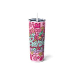 Barbie Skinny Tumbler | Skinny Tumbler with Straw | Corral Designs