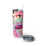 Barbie Tumbler with Straw