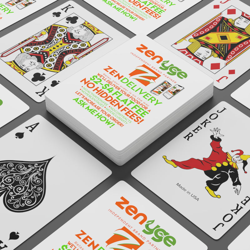 ZENYGE Custom Poker Cards