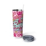 Barbie Skinny Tumbler | Skinny Tumbler with Straw | Corral Designs