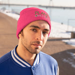 POP Embroidered Knit Beanie