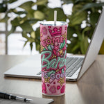 Barbie Skinny Tumbler | Skinny Tumbler with Straw | Corral Designs