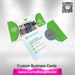 Vital Health Business Cards Green
