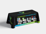6 FT Table Cover Vital Black