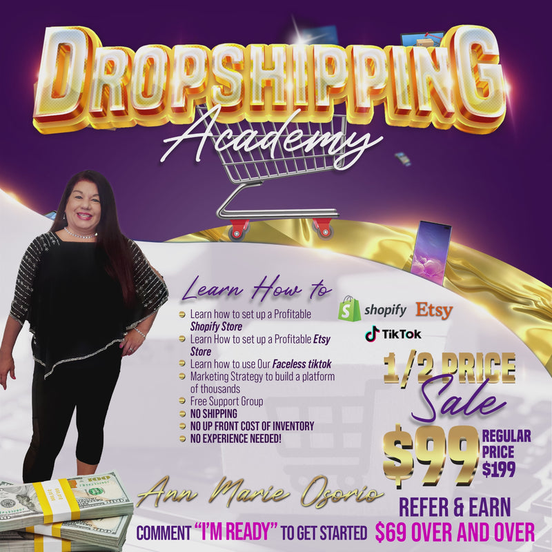 Drop Shipping Academy Flyer