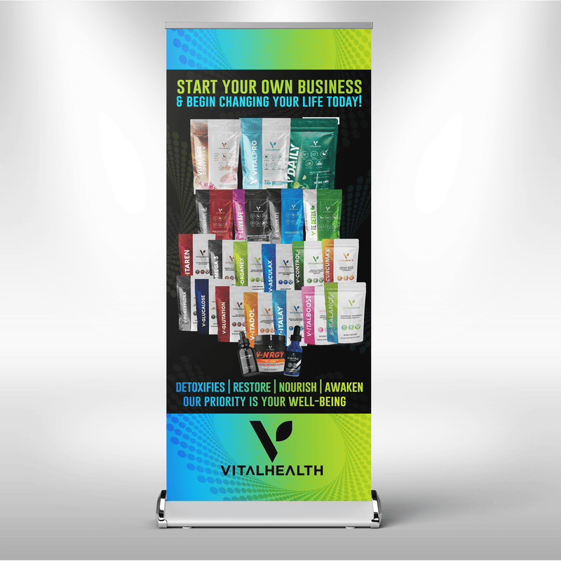 Vital Health Green Blue Black Products