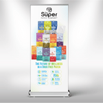 Super Patch Products Retractable Banner