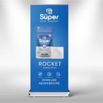 Super Patch Retractable Banner Sleep