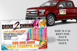 Drink2Shrink Car Magnets