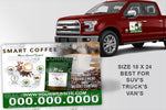 HBN Smart Coffee Car Magnets