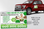 Plant Based Products Car Magnets