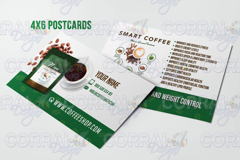 NOVA SMART COFFEE POSTCARDS