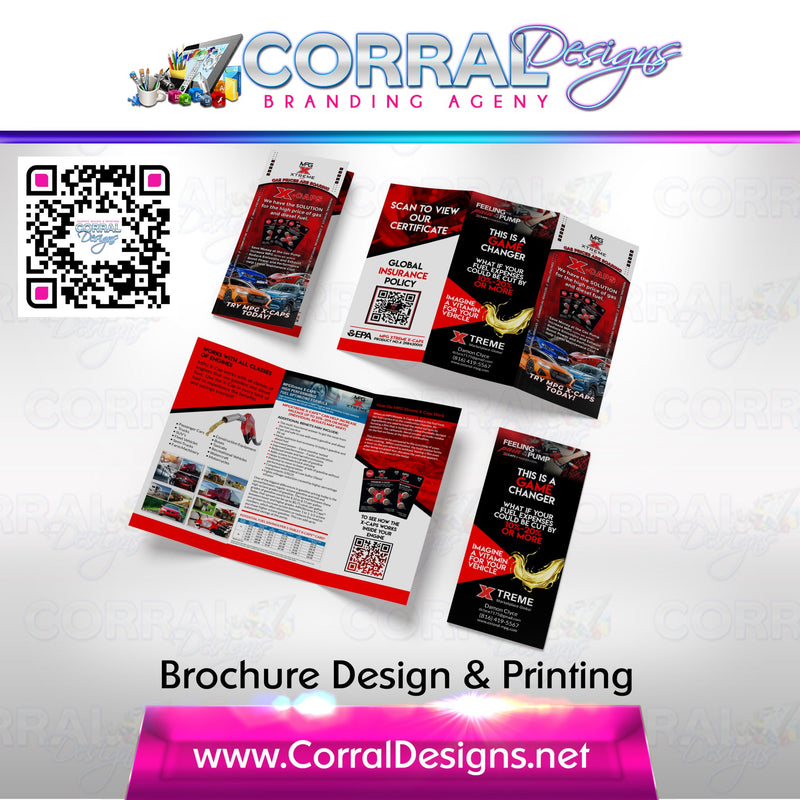 Xtreme MPG Trifold Brochure X-Caps