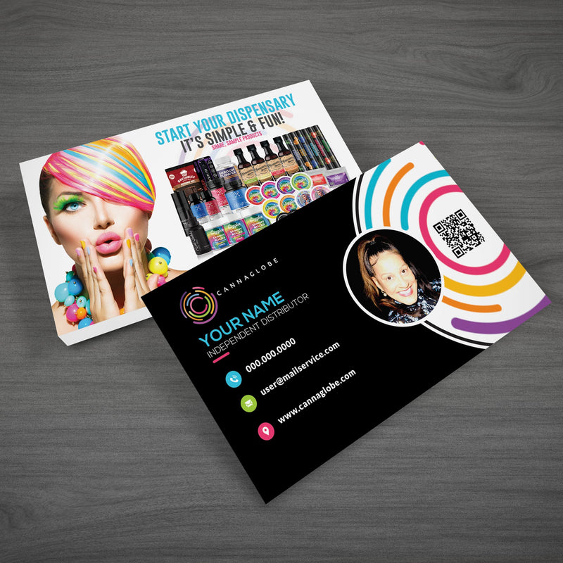 Cannaglobe Business Cards with Photo