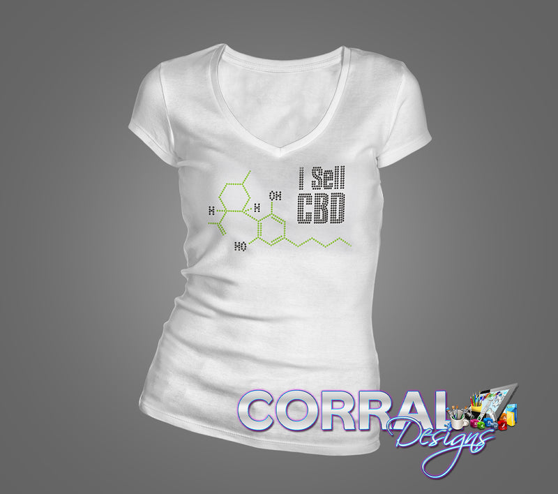 I sell CBD Bling Clear Crystals white