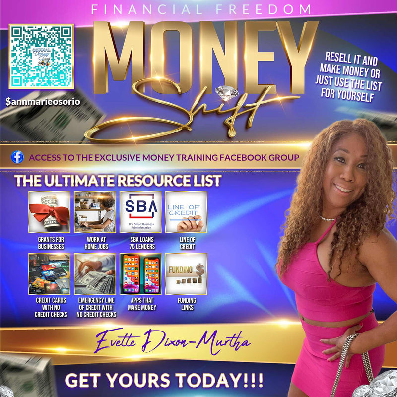 Money Shift Flyer Financial Freedom