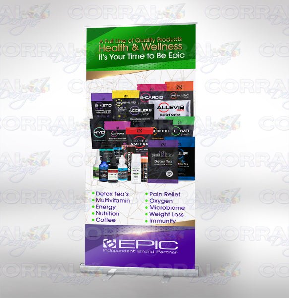Economy Retractable Banner