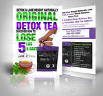 Original Detox Tea Poster Design