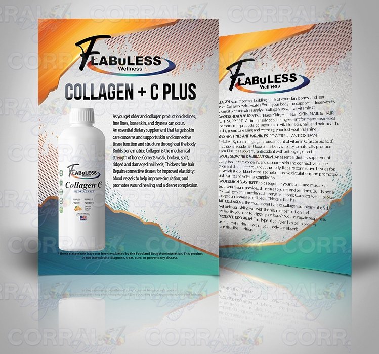 Get Waisted Collagen Post Cards