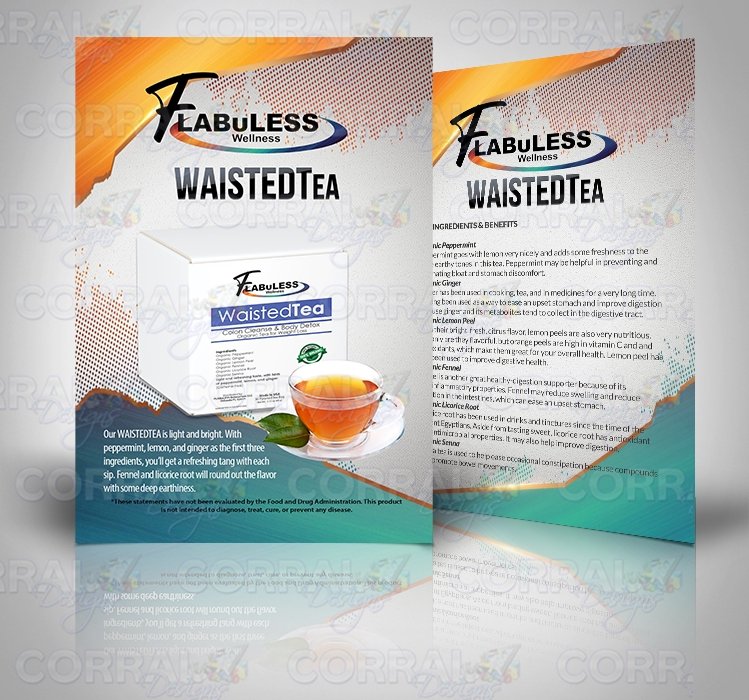 Get Waisted WaistedTea Post Cards