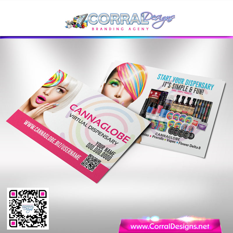 Cannaglobe postcards candy