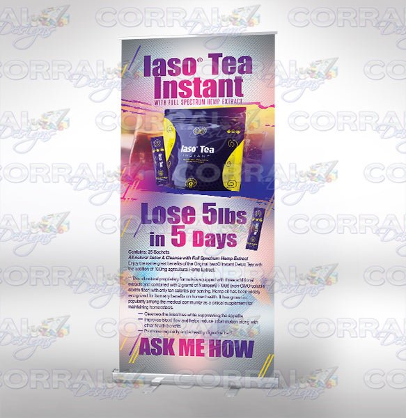 TLC Iaso Tea Economy Banner