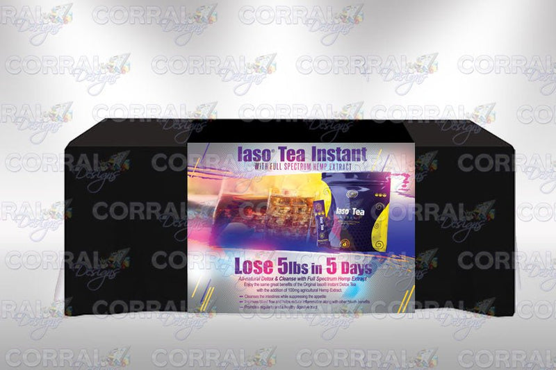 TLC Table Runner Iaso Tea with Hemp