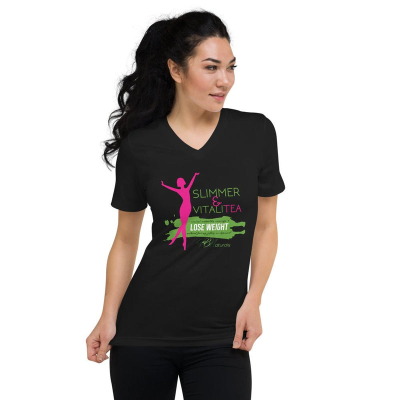 HBN Slimmer & VitaliTea V-Neck T-Shirt
