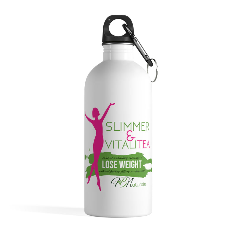 Slimmer and Vitalitea Stainless Steel Water Bottle