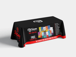 Super Patch Black-Red Table Cover