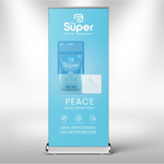 Super Patch Retractable Banner Peace