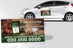 HBN Smart Coffee Car Magnets