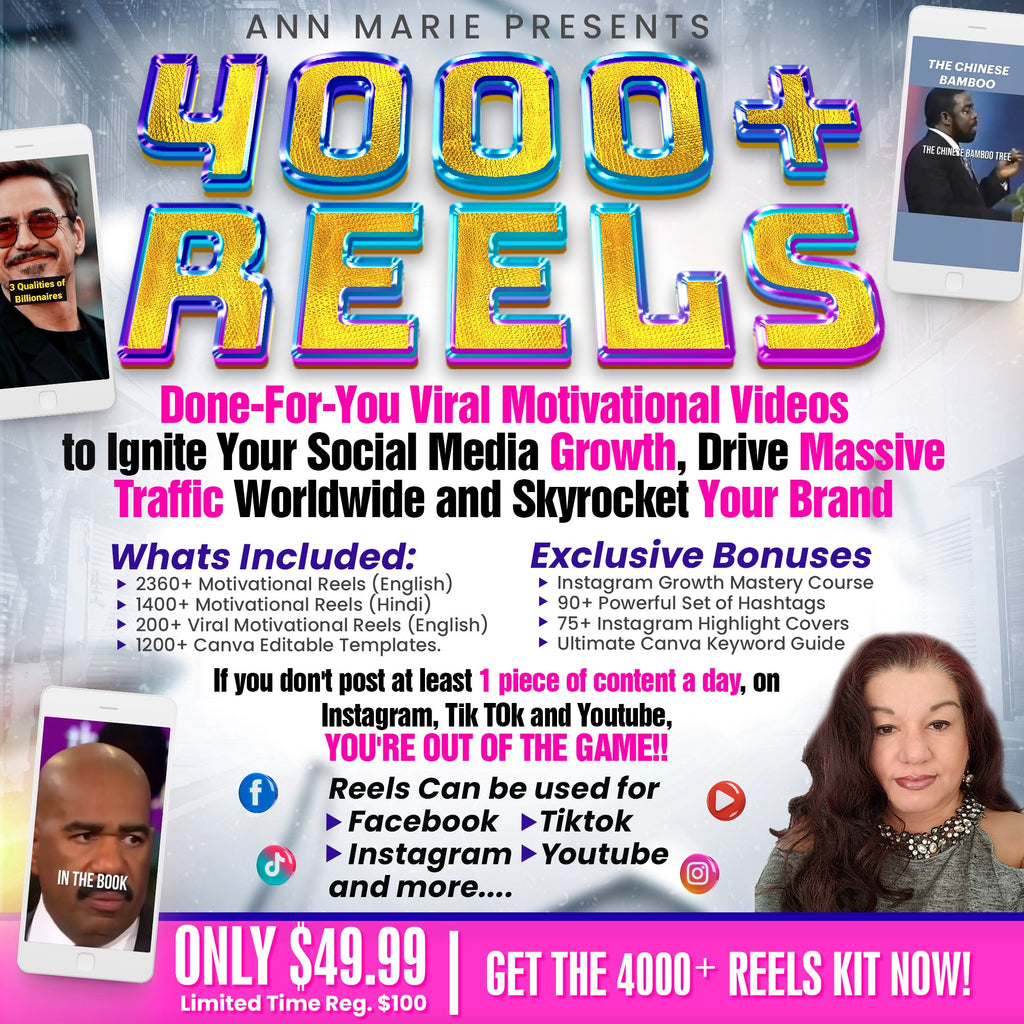 The Ultimate 4000+ Video Reel Bundle – Corral Designs