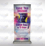 TLC Iaso Tea Premium Retractable Banner